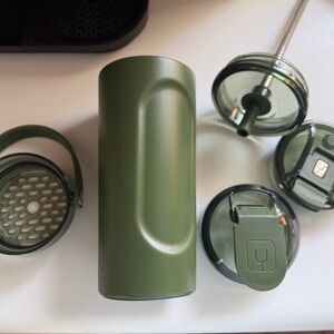 Green Travel Shaker/Cup with Accessories
